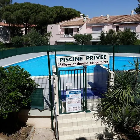 T2 Au Cap D'agde: Piscine, Parking, Terrasse, Calme, Pres De La - Fr-1-607-110 *